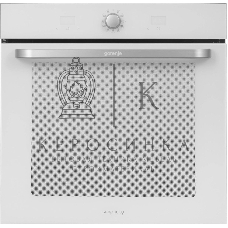 Электрическая духовка Gorenje BOS67371SYW 60 см, 77 л, Коллекция: Simplicity, Очистка паром AquaClean, 12 режимов, белый