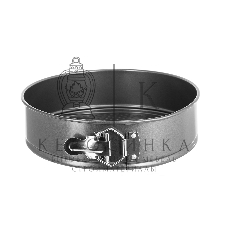 Форма для выпечки LARA LR11-16 круглая 26x6.7 углеродистая сталь, антипригарное, до 250°