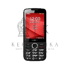 Мобильный телефон teXet TM-308 черный-красный