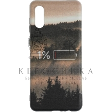 Чехол (клип-кейс) Gresso Meridian, для Samsung Galaxy A02, черный/бежевый gr17aaae8926