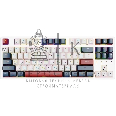 Клавиатура беспроводная Acer OKR302 (ZL.KBDEE.016), USB, Bluetooth/Радиоканал, белый