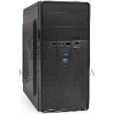 Компьютерный корпус Minitower ExeGate BA-309U2-UNS350 (mATX, БП UNS350 с вент. 12см, 1хUSB+2хUSB 3.0, HD аудио, черный)
