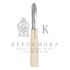 Овощечистка LARA LR07-35 с зазубренным, вертикальным лезвием, нерж. сталь, волокно рисового дерева