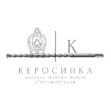 Бур по бетону Denzel двойная спираль, Cobalt W-tip, 12x260 мм, SDS PLUS