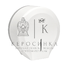 Диспенсер туалетной бумаги Рuff-7130 белый, с замком, ABS-пластик