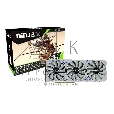 Видеокарта Ninja (Sinotex) RTX 3070Ti 8Gb GDDR6X 256BIT 3xDP HDMI 3FAN RTL