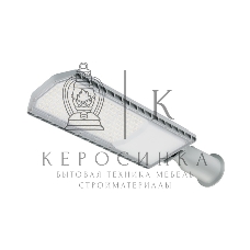 Светильник светодиодный уличный ДКУ RD 10 P 100W SHB 850 GR 566х177мм 100Вт 5000К IP66 консольн. сер. Русский Свет 17121023066