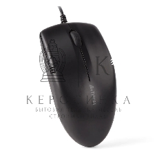 Мышь проводная A4Tech OP-530NUS черный, 1200 dpi, USB, кнопки - 3