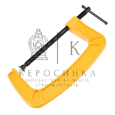 Струбцина Denzel G-образная, усиленная, 200 мм