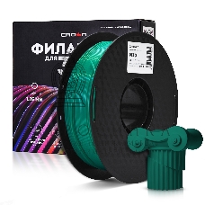 Филамент Crown Micro CM-FILPETG017G PETG 1.75 1кг темно-зеленый