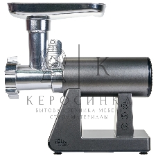 Мясорубка электрическая OASIS MG-DM1 серый, 2500 Вт, 1.5 кг/мин, реверс, защита от перегрузки, металлический лоток, насадки - 8