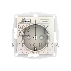 Розетка 16А с USB A+C (5В/2,4А/3 А, 2х5В/1,5А), мех SE AtlasDesign жемчуг