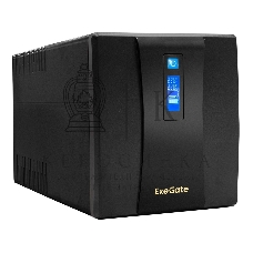 Источник бесперебойного питания ExeGate SpecialPro Smart LLB-1200.LCD.AVR.4SH 1200VA/750W, LCD, AVR, 4*Schuko, черный