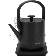 Чайник электрический Hyundai HYK-S2507 0.6 л, 1000 Вт, черный