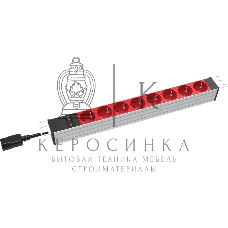 Блок распределения питания RakTek RTSA1608S14 гор.размещ. 8xSchuko C14 2м