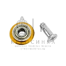 Ролик режущий с подшипником для плиткореза Denzel 22х6х6мм, TiN