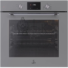 Духовой шкаф электрический LEX EDP 671 GR MAX, встраиваемый, серый