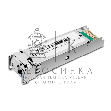 Модуль TP-Link SFP 1000Base-BX WDM Bi-Directional SFP module, TX: 1310 nm and RX: 1550 nm, 1 LC Simplex port, up to 2 km transmission distance in 9/125 μm SMF (Single-Mode Fiber), Supports Digital Diagnostic Monitoring (DDM).