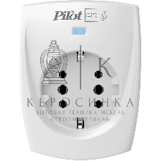 Сетевой фильтр ZIS PILOT BIT S, 1 розетка, 16А/3,5кВт, св.серый