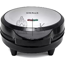 Вафельница Kitfort KT-1617 640Вт серебристый/черный