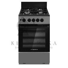 Плита газовая Maunfeld MGC50GEGR08 серый, конфорок 4 шт, духовка 59 л, 50 см x 88 см x 65 см