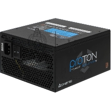 Блок питания Chieftec BDF-1000C, 1000Вт, 80 PLUS Bronze, 140мм, модульный, черный