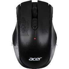 Мышь беспроводная Acer OMR030 черный, 1600 dpi, радиоканал, USB, кнопки - 4