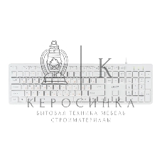 Клавиатура проводная Acer OKW123, USB, белый