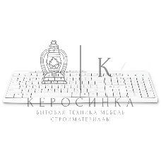 Клавиатура Oklick 305M проводная, USB Type-A, белый