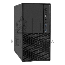Компьютерный корпус Minitower ExeGate BAA-308MU2-AA500 (mATX, БП AA500 с вент. 8см, 1хUSB+2хUSB 3.0, HD Audio, черный)