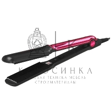 Щипцы для завивки волос Energy EN-873 черный/розовый, 33 мм, 200 °C, 1 режим