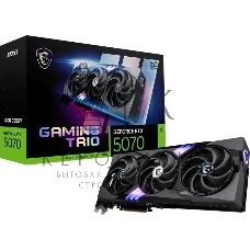 Видеокарта MSI RTX 5070 GAMING TRIO OC 12Gb GDDR7 192bit 3xDP HDMI 3FAN RTL