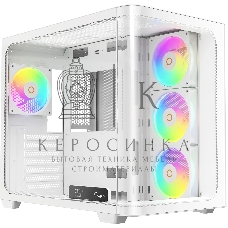 Компьютерный корпус Ocypus Iota C70 WH Curve ARGB Digital ATX без БП (Iota-C70-WHD400CD-GL)