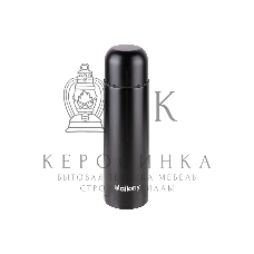 Термос из нерж. стали SOLIDO, 0,5 л, черный