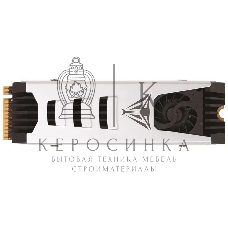 Накопитель SSD Patriot Viper PV553, 1Tb, PCIe 5.0 x4, M.2 2280, NVMe, R/W 11700/9500, активное охлаждение