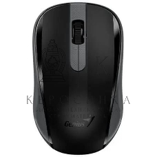 Мышь беспроводная Genius NX-8008S черный, 1200 dpi, радиоканал, USB, кнопки - 3