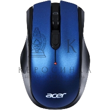 Мышь беспроводная Acer OMR031 черный/синий, 1600 dpi, радиоканал, USB, кнопки - 4