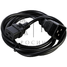 Шнур питания NTSS NTSS-PC19771 C19-Schuko проводник.:3x1.5мм2 1.8м 220/250В 16А черный