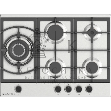 Газовая варочная панель Zigmund & Shtain G 14.7 S независимая, нержавеющая сталь