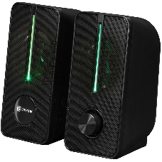 Акустическая система Оклик OK-120U 2.0 черный 6Вт