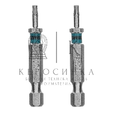 Бита Gross Torx 10х50 мм, сталь S2, шестигр., 2 шт.