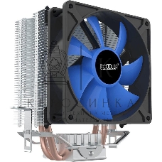 Кулер для процессора PcCooler S93 V2 Soc-AM5/AM4/1200/1700/1851 черный 3-pin 26.4dB Al+Cu 100W Ret (R3-I210WBKNXX-GL)