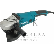 Угловая шлифовальная машина Makita GA9020SF 2200Вт 6600об/мин рез.шпин.:M14 d=230мм