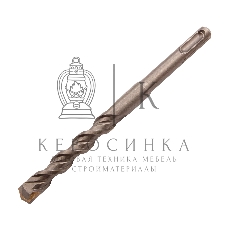 Бур по бетону Denzel двойная спираль, Cobalt W-tip, 14x160 мм, SDS PLUS