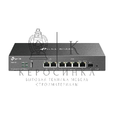 Маршрутизатор VPN TP-Link ER707-M2 Omada с мультигигабитными портами,1 x RJ45 WAN 2,5 Гбит/с, 1 x RJ45 WAN/LAN 2,5 Гбит/с, 1 x SFP WAN/LAN, 4 гиг. порта RJ45 WAN/LAN, 1 порт USB 2.0