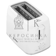 Тостер DELTA DL-6901 белый, 650 Вт