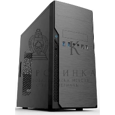 Компьютерный корпус с блоком питания 450Вт. Case Foxline mATX, 450W, 2xUSB 3.0, 2xUSB 2.0, powercord