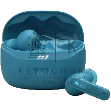 Гарнитура внутриканальные JBL Tune Beam бирюзовый беспроводные bluetooth в ушной раковине