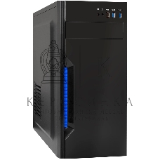 Компьютерный корпус Miditower ExeGate XP-333U-UNS500 (ATX, БП UNS500 с вент. 12см, 1хUSB/2хUSB 3.0, аудио, черный)