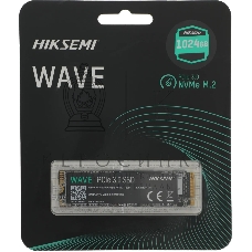 Накопитель SSD M.2 HIKSEMI 1.0Tb HS-SSD-WAVE(P) 1024G (PCI-E 3.0 x4, up to 2450/2450MBs, 3D NAND, 240TbW)